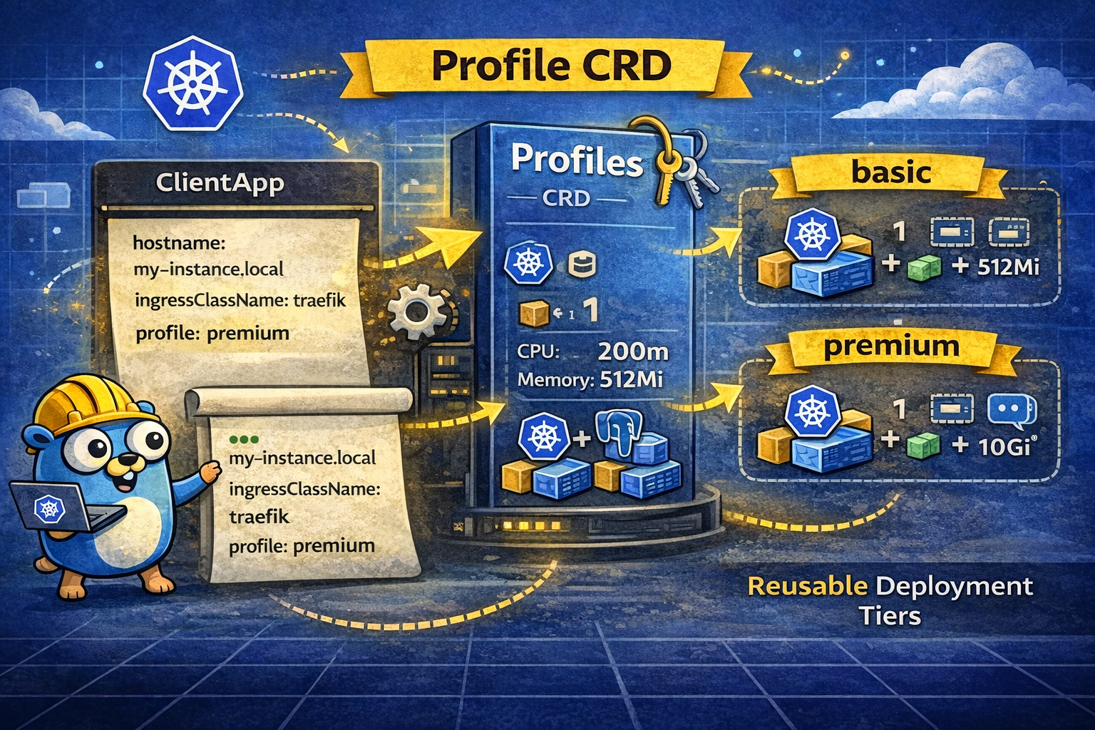 Kubernetes Operators Part 6: Implementing app profiles