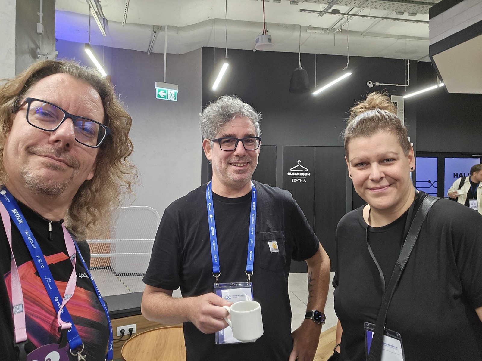 Pawel, Yair and Verena